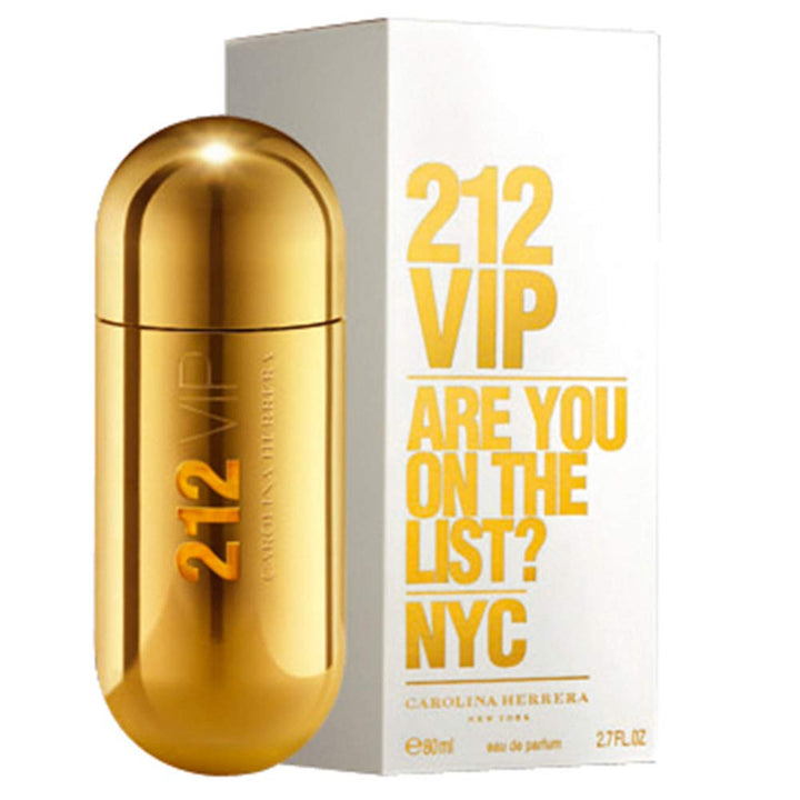 Carolina Herrera 212 VIP Women EDP Spray 80.0 ml, 1er Pack (1 x 80 ml) Rum, Passionsfrucht, Gardenie