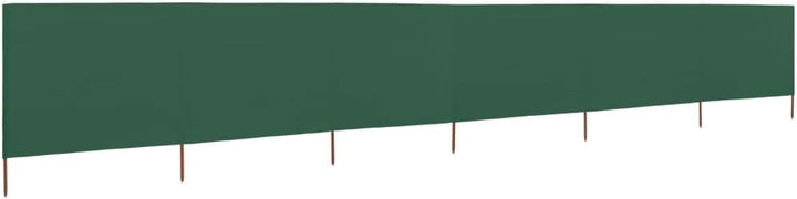 Homgoday 6 Paneele Windschutz Stoff 800x160cm Grün Camping Windschutz Blocker Windblocker Garten Str