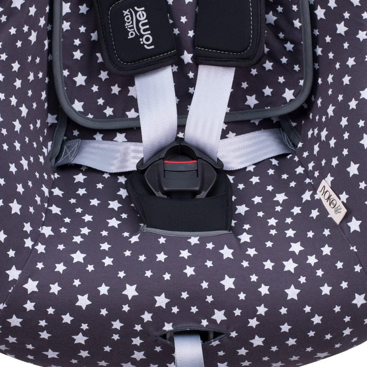 JYOKO KIDS Bezug kompatibel mit Romer Britax Max Way Plus (Winter Sky), Winter Sky