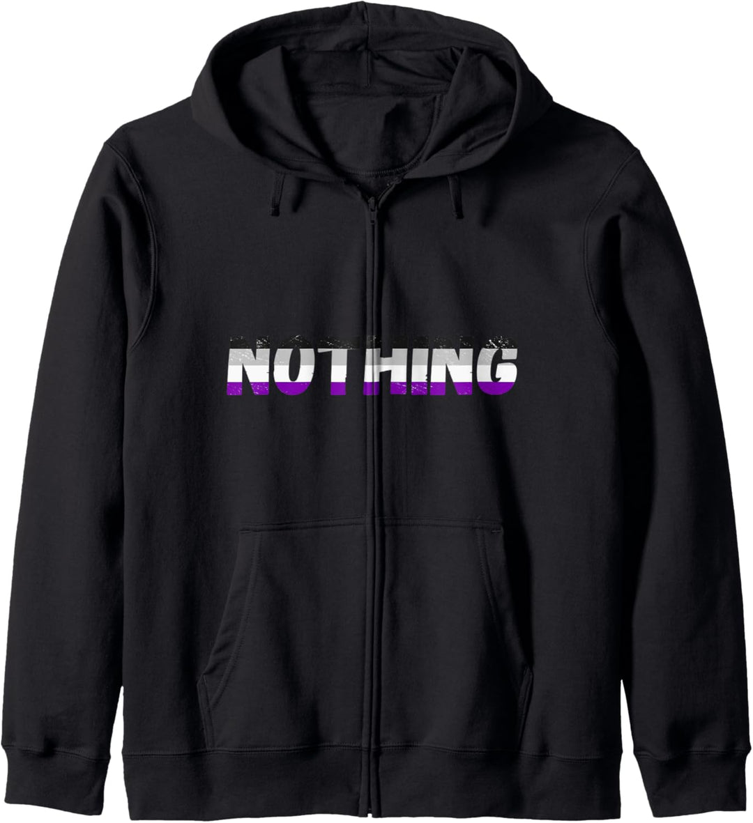 Ace Nothing Asexual LGBT Pride Asexualität Aromantisch Kapuzenjacke
