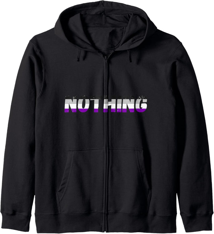 Ace Nothing Asexual LGBT Pride Asexualität Aromantisch Kapuzenjacke