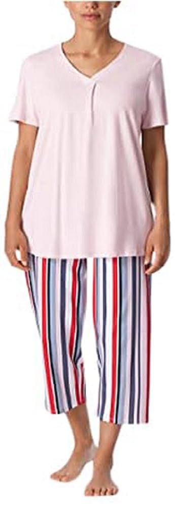 Schiesser Damen Pyjamaset 40 Rosa_179248, 40 Rosa_179248