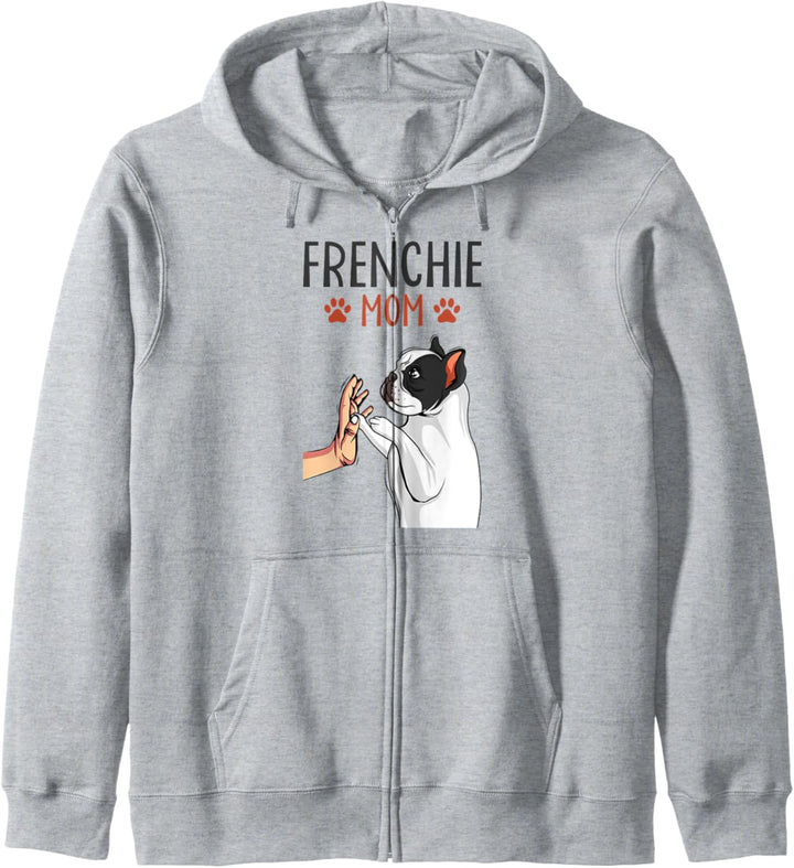 Französische Bulldogge Frenchie Hund Mom Hunde Mama Frauchen Kapuzenjacke