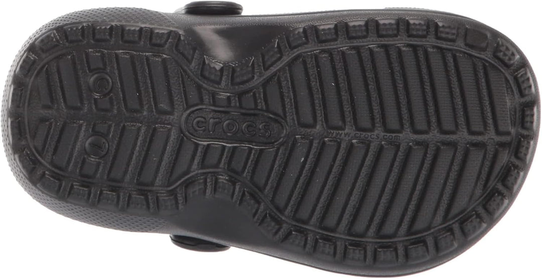 Crocs Unisex Kinder Classic Lined Clog K Holzschuh 30/31 EU Schwarz, 30/31 EU Schwarz