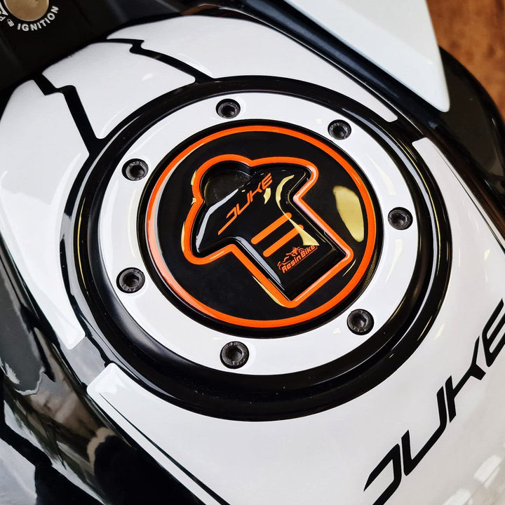Resin Bike Aufkleber für Motorrad Kompatibel mit KTM Duke 390 200 2021 2022. Tankdeckelschutz vor St
