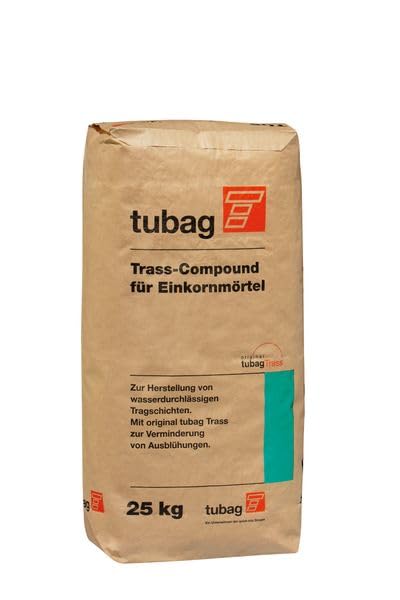 TCE Trass-Compound fü Einkornmörtel 25 kg/ Sack (nur mit Basaltsplitt mischen!)