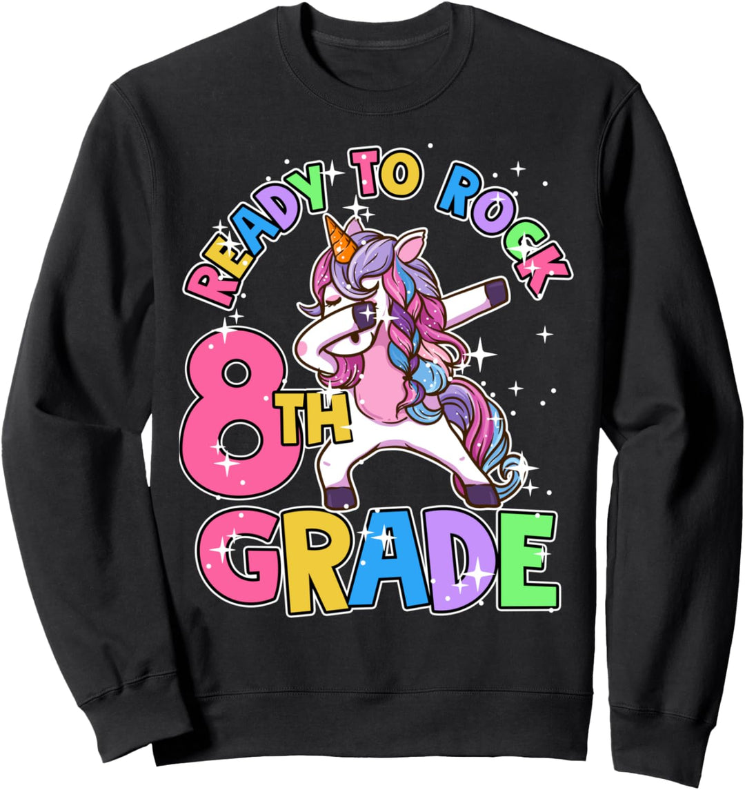 7. Klasse Einhorn Schulanfang Outfit Mädchen Sweatshirt