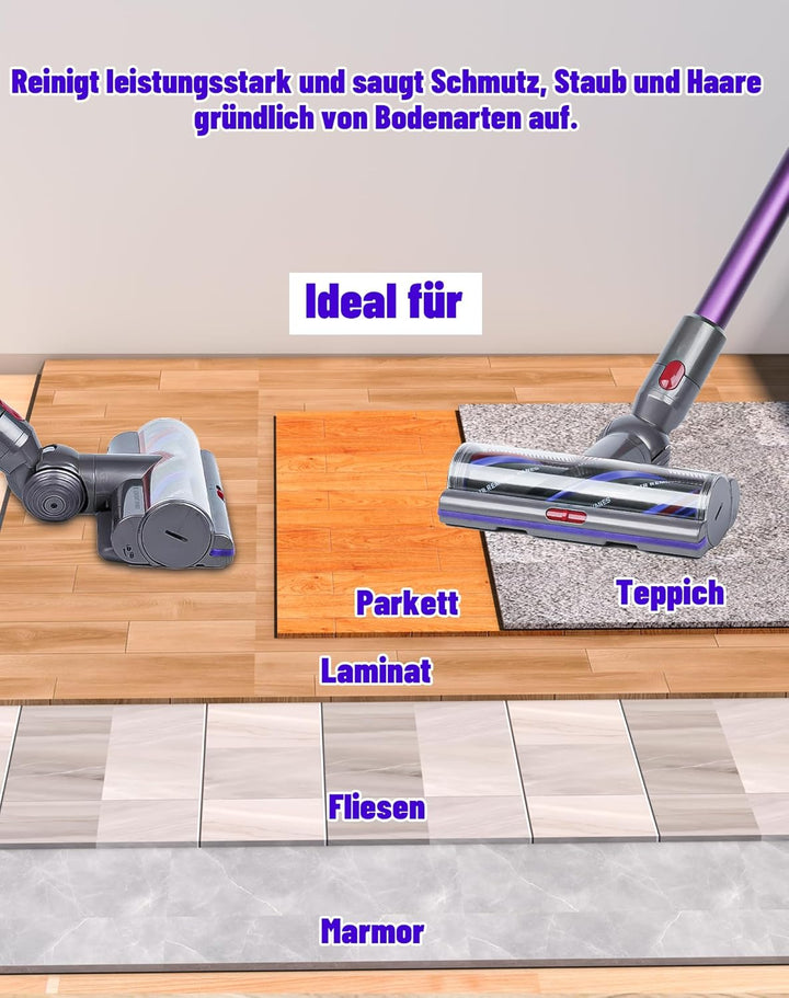 Bürste für Dyson V11 V15 V7 V8 V10 Ersatzteile Direktantrieb Bodendüse für Dyson SV10 SV11 SV12 SV14