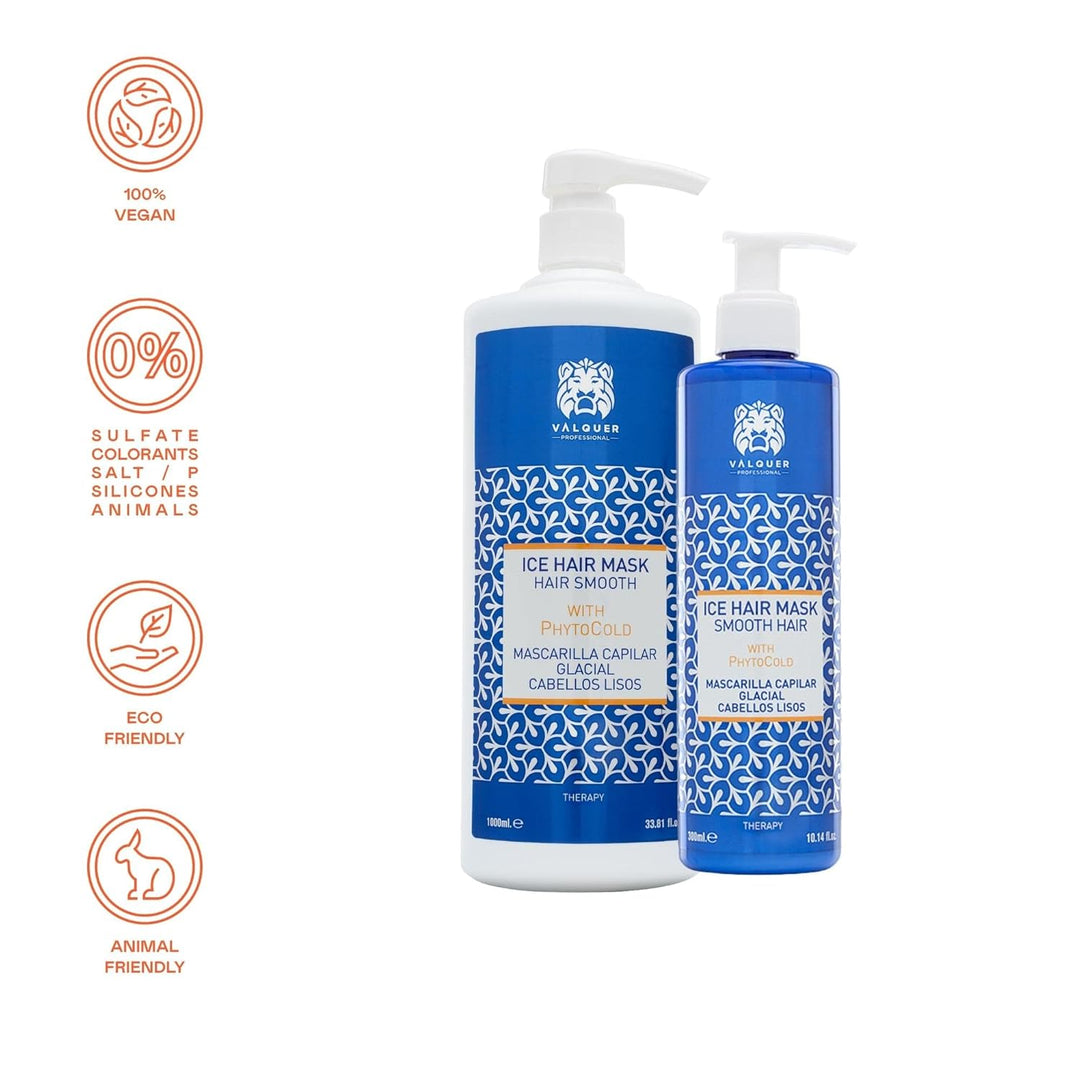Válquer Ice Hair Mask glattes Haar - 1.000 ml Geruchlos 1000 ml (1er Pack), Geruchlos 1000 ml (1er P