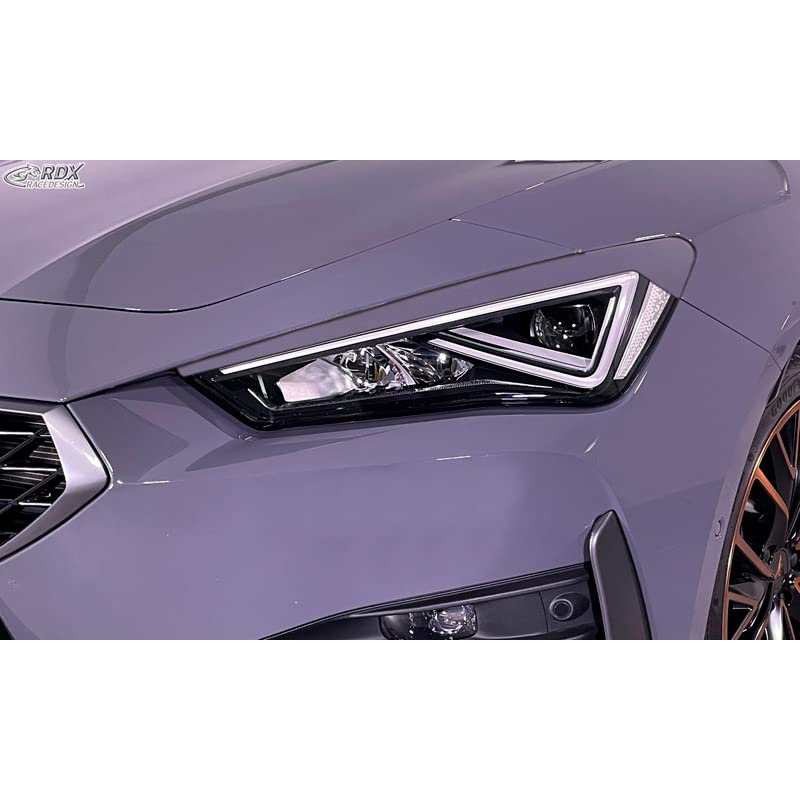 RDX Racedesign Scheinwerferblenden kompatibel mit Seat Leon (KL) / Cupra Leon (KL) & Cupra Formentor