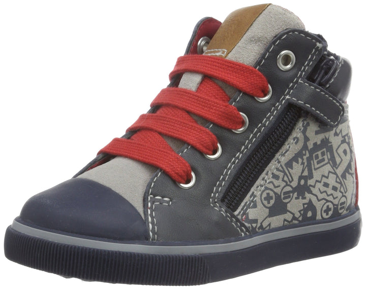 Geox Baby-Jungen B Kilwi Boy A Sneaker 20 EU Grau Grey Navyc0665, 20 EU Grau Grey Navyc0665