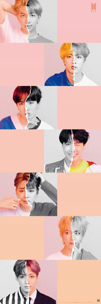 Grupo Erik Poster BTS Selfie Türposter, 53 x 158 cm, BTS Selfie
