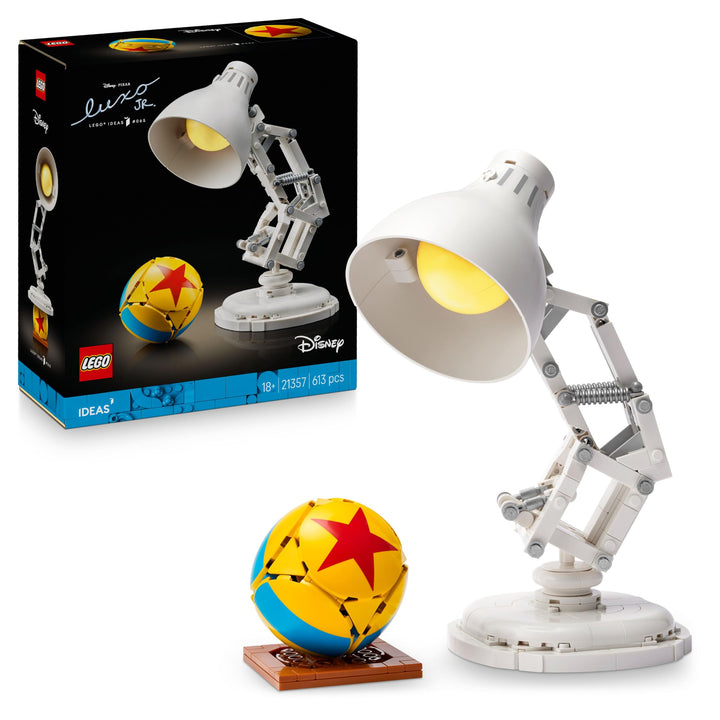 LEGO Ideas | Disney Pixar Set - Spielset mit Schreibtischlampe zum Bauen - Spielzeug für Erwachsene