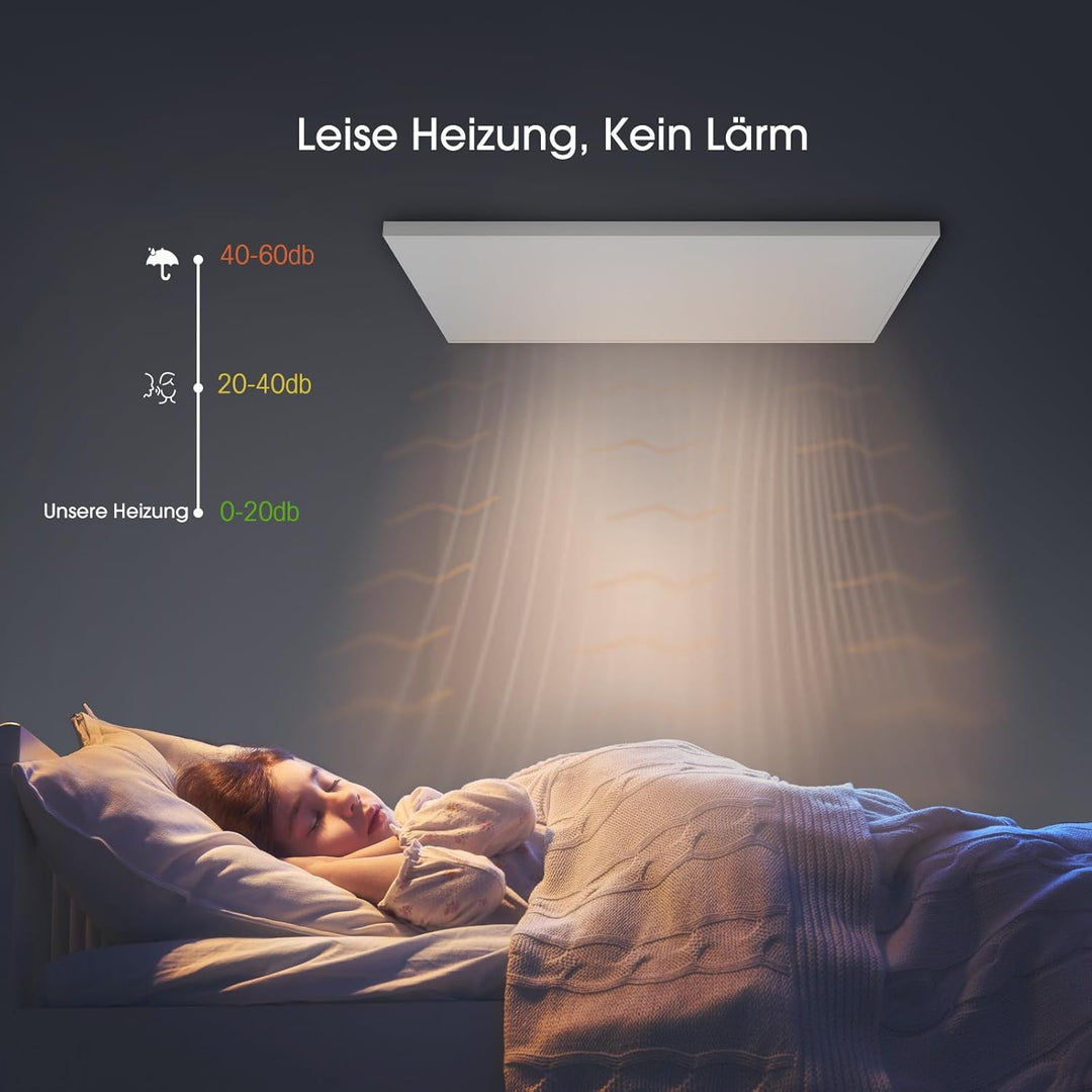 Infrarotheizung Deckenmontage mit Thermostat, Deckenheizung Infrarot Deckenheizstrahler, Infrarothei