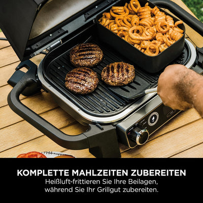 Ninja Woodfire Combo Crisper Korb, kompatibel mit Ninja Woodfire Elektrogrill für den Aussenbereich,