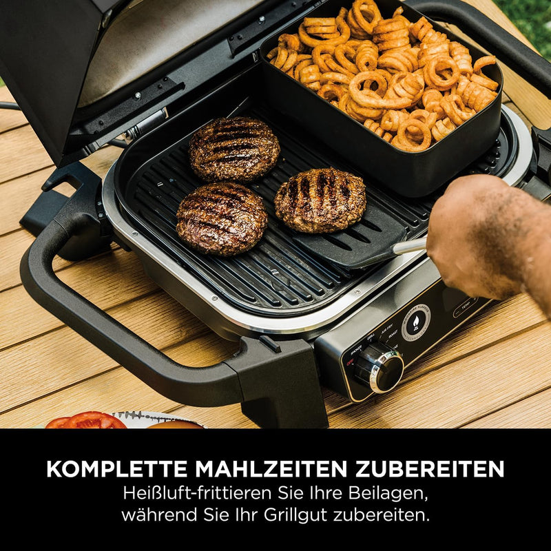 Ninja Woodfire Combo Crisper Korb, kompatibel mit Ninja Woodfire Elektrogrill für den Aussenbereich,