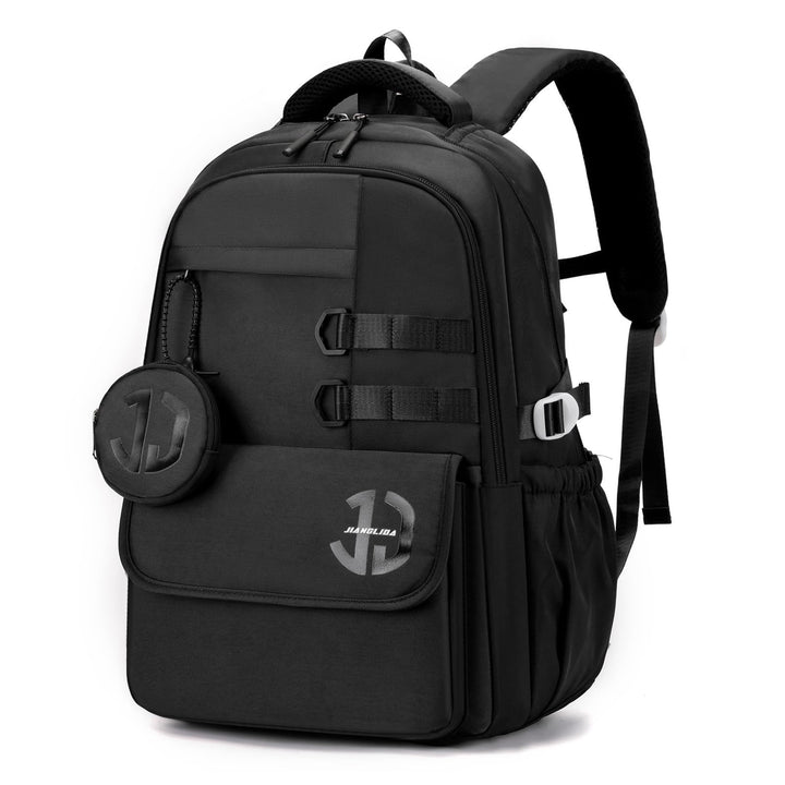 JANSBEN Wasserdichter Schulrucksack für Teenager Jungen und Mädchen, Mehrfachfach Design für Schule