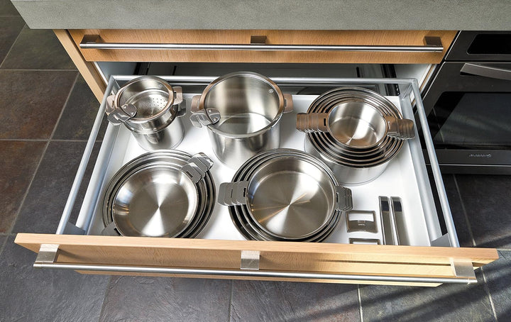 Cristel - WOK 28 CM CASTELINE AMOVIBLE EXCALIBUR - Cristel - WOKT28QE