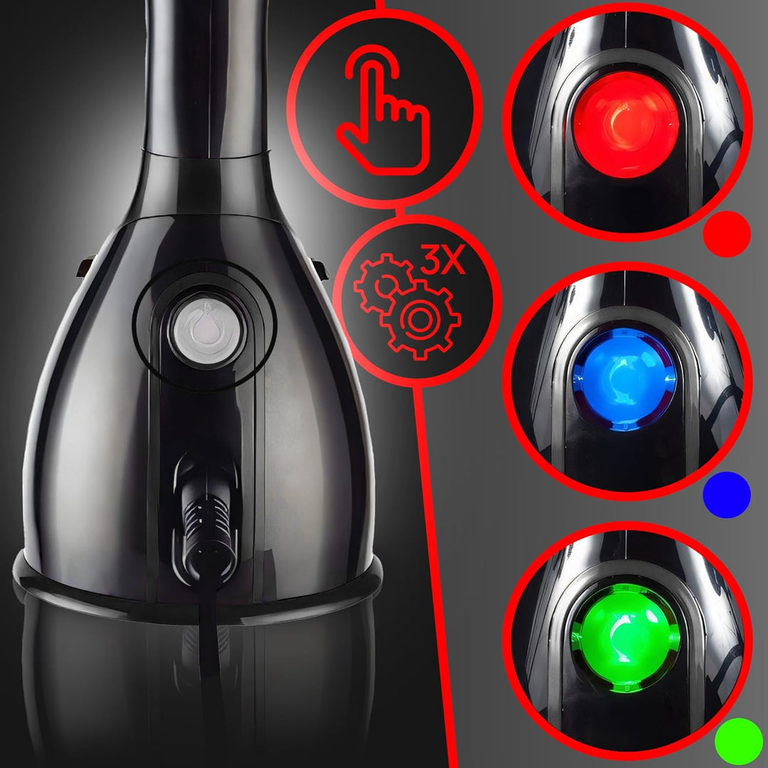 Retoo Steamer Dampfglätter, 1500 W, grosser 280 ml Tank, Dampfbügeleisen, mit Bürstenaufsatz, automa