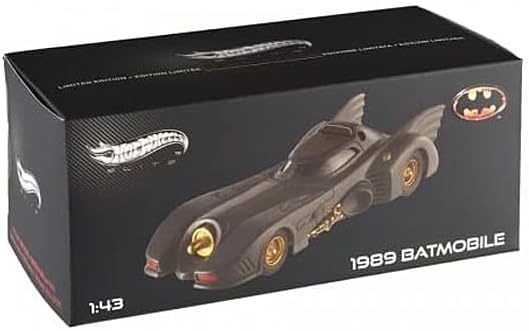 Hot Wheels Batman 1989 Cult Classics Diecast Modell 1/43 Batmobile