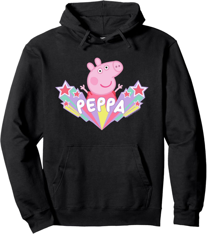 Peppa Wutz Is A Star Pullover Hoodie