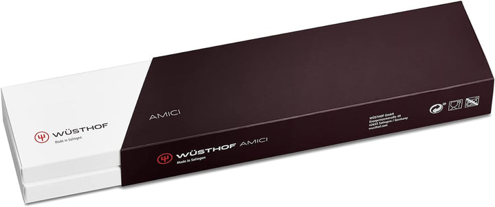 WÜSTHOF Amici Santoku 17 cm, Braun,silber