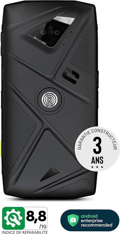CROSSCALL Action-X5 – Französisches Smartphone, robust und wasserdicht mit Action-Cam, Smartphone