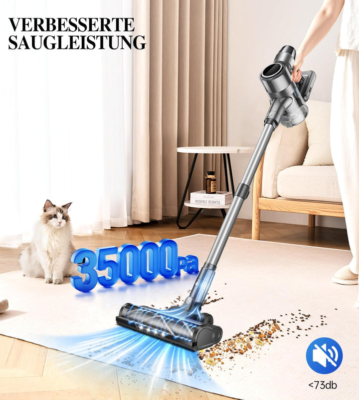 Akku Staubsauger Kabellos Akkustaubsauger Akkusauger - Kabelloser Stabstaubsauger Elektrische Sauger