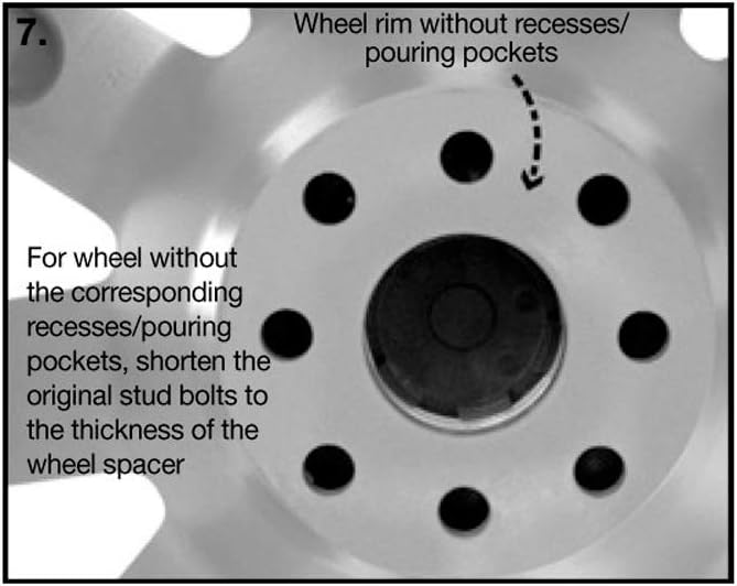 Spurverbreiterung TRAK+ Spurverbreiterungen/TRAK+ Wheel Spacers von H&R (B4035633) Distanzscheibe Rä