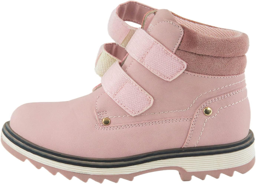 TZJS Unisex Kinder Klassische Stiefel Jungen Mädchen Baby Winterstiefel Mit Klettverschluss Wasserdi