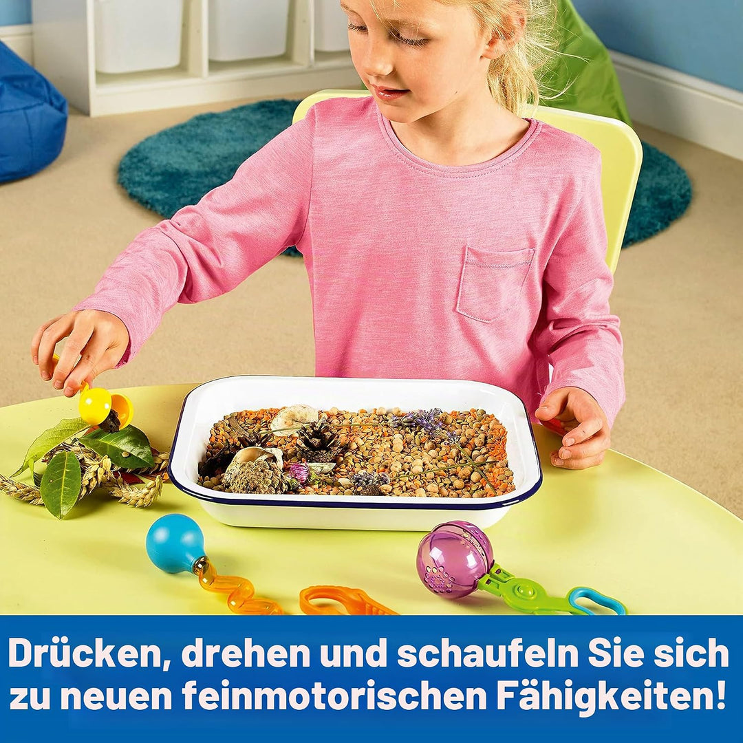 Learning Resources Helping Hands – Feinmotorik-Werkzeugset für das Klassenzimmer, Lernspielzeug für
