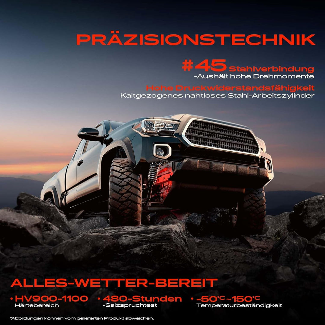 Frankberg 2x Stossdämpfer Gasdruck Hinterachse Kompatibel mit Clio I 5/357 B/C57 1.1L 1.2L 1.4L 1.8L