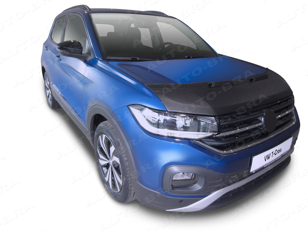 AB3-00433 Auto Bra kompatibel mit VW Volkswagen T-Cross Bj. seit 2018 Haubenbra Steinschlagschutz Tu