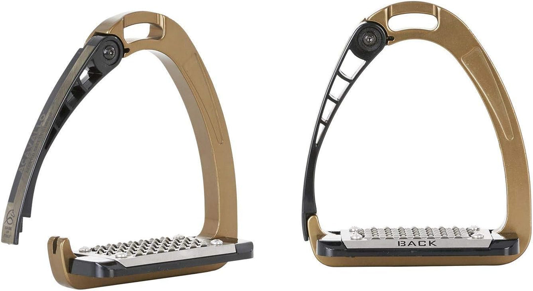 Acavallo Arena AluPro Safety Stirrup Adult bronze, Adult bronze
