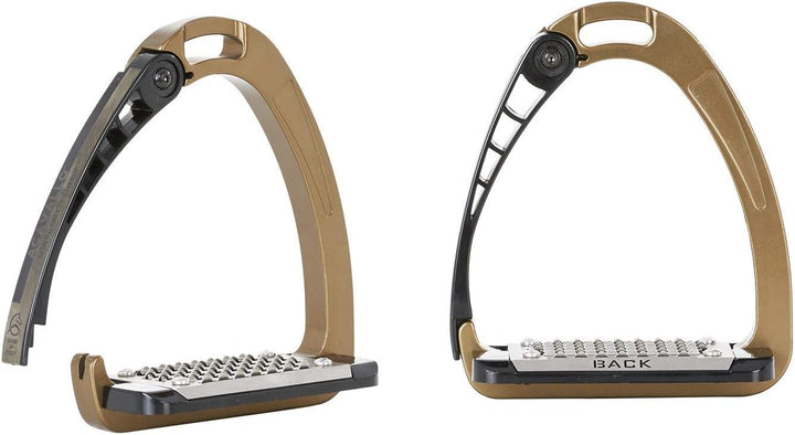 Acavallo Arena AluPro Safety Stirrup Adult bronze, Adult bronze