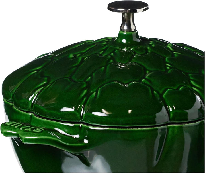Cocotte Artischocke, basilikumgrün, 22 cm La Cocotte