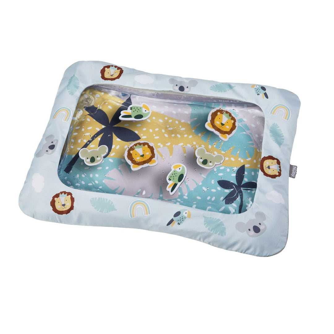 Nuby 048526890729 Animal Adventures Water Mat – Sensory Toys | Interactive Play | Machine Washable C