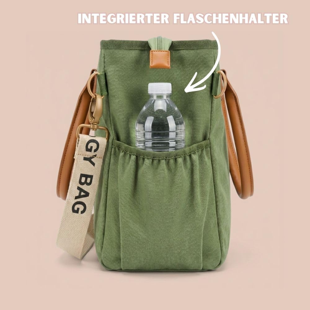 Jane Hundetasche Grün – Stilvolle Hundetransportbox für kleine Hunde bis 8 kg, Faltbare Transportbox
