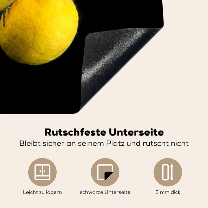 Herdabdeckplatte Einteilig Küche Herdabdeckung Induktionsfeld Ceranfeld Herdabdeckplatten Vinyl Matt