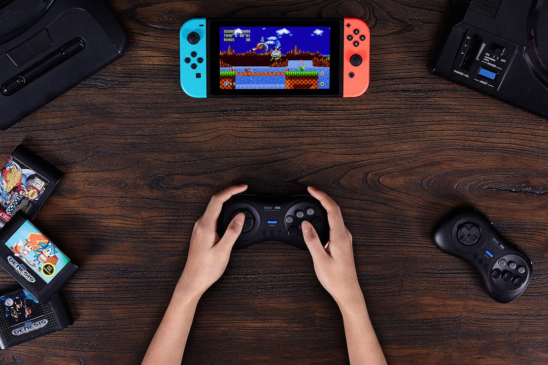 8BitDo M30 Bluetooth Wireless Gamepad Single, Single