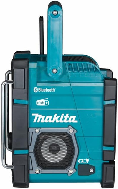 Makita Baustellenradio DMR116 - ohne Akku und Ladegerät - Auxiliary Blau,schwarz