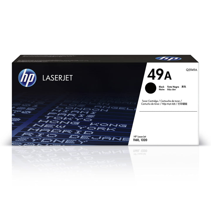 HP 49A (Q5949A) Schwarz Original Toner für HP Laserjet 1160, 1320tn, 3390, 3392, Schwarz
