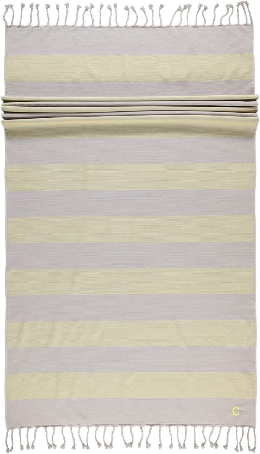 CAWÖ Home Hamamtücher Code Hamam 5503 Lemon - 75 90x180 cm 90x180 cm Lemon - 75, 90x180 cm Lemon - 7