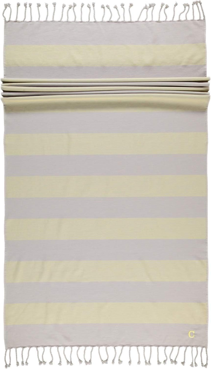 CAWÖ Home Hamamtücher Code Hamam 5503 Lemon - 75 90x180 cm 90x180 cm Lemon - 75, 90x180 cm Lemon - 7