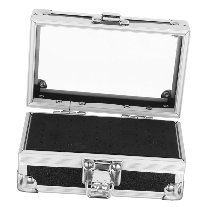 VICASKY 50löcher Nagelbohrer-aufbewahrungsbox Mit Halterung Für Fräser Organizer Für Nagelstudio Und