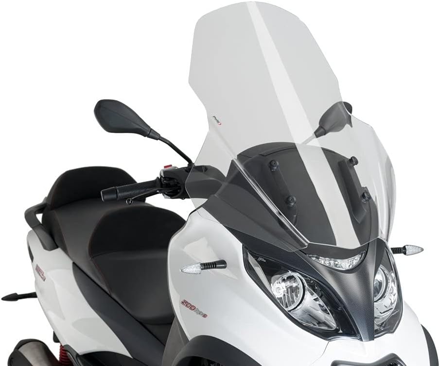 Puig WINDSCHUTZSCHEIBE V-TECH LINE Touring 1666W för MP350, Piaggio MP3 500 HPE ABS ASR 18'-19' Tran