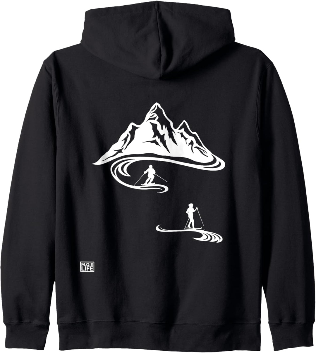 Berge Ski Kapuzenjacke