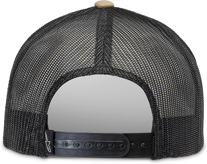 Alpinestars Flag Snapback Hat Baseballkappe Herren Trucker mit hinten Schnappverschluss