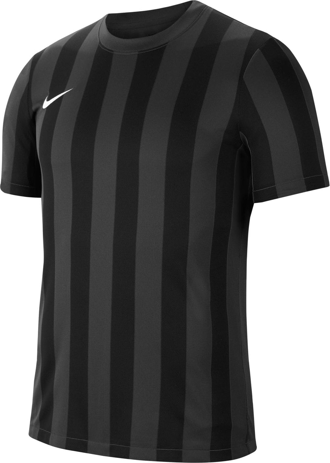 Nike Herren Striped Division Iv Jersey Ss T-Shirt, Anthracite/Black/White