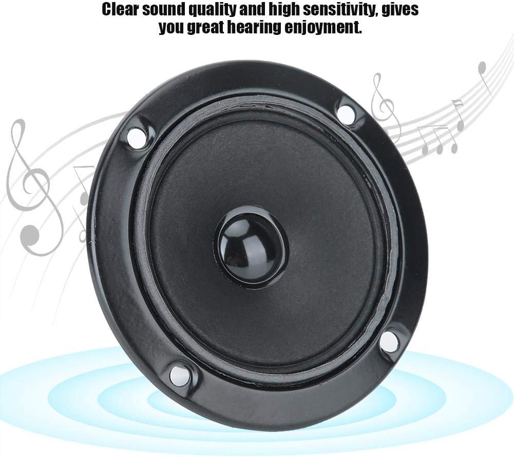 Hochtöner, 3 Zoll, 4 Ohm, 20 W, schwarz Hochtöner, KTV Audio, Dual-Magnet-Lautsprecher, Premium-Magn